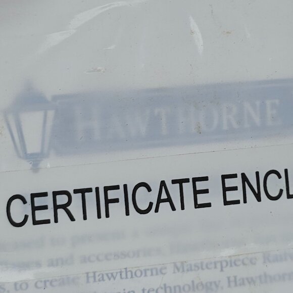 Dallas Cowboys Hawthorne Village Electric Train Locomotive With COA - Picture 7 of 8